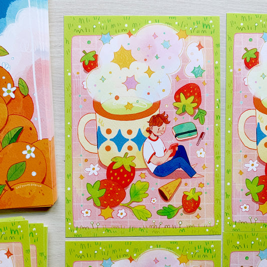 CHEYENNE BARTON - STRAWBERRIES PRINT