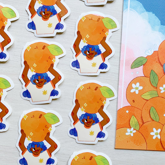 CHEYENNE BARTON - ORANGE STICKER
