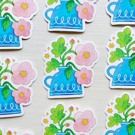 CHEYENNE BARTON - FLOWERS STICKER