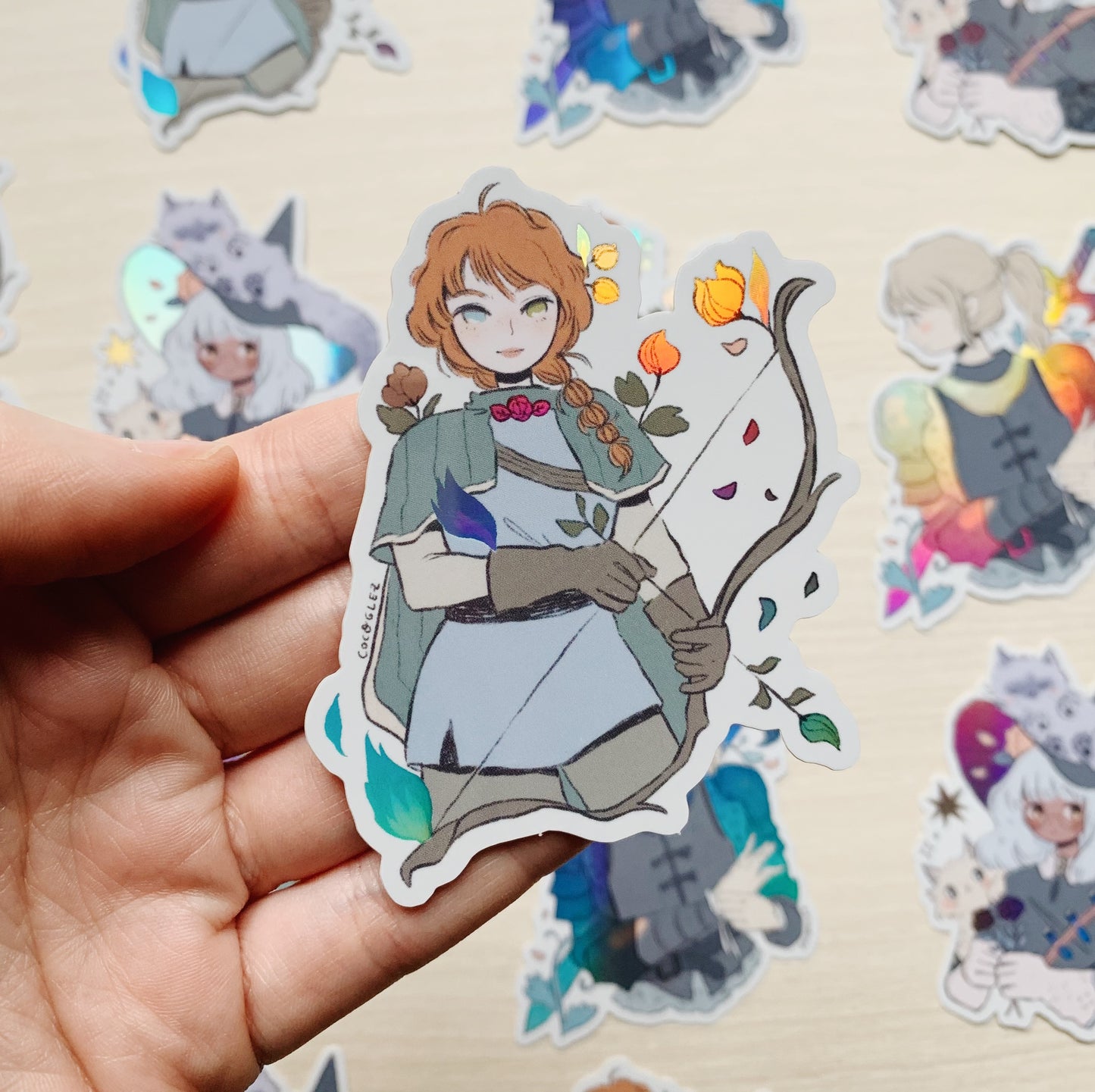 COCO GLEZ - ARCHER STICKER